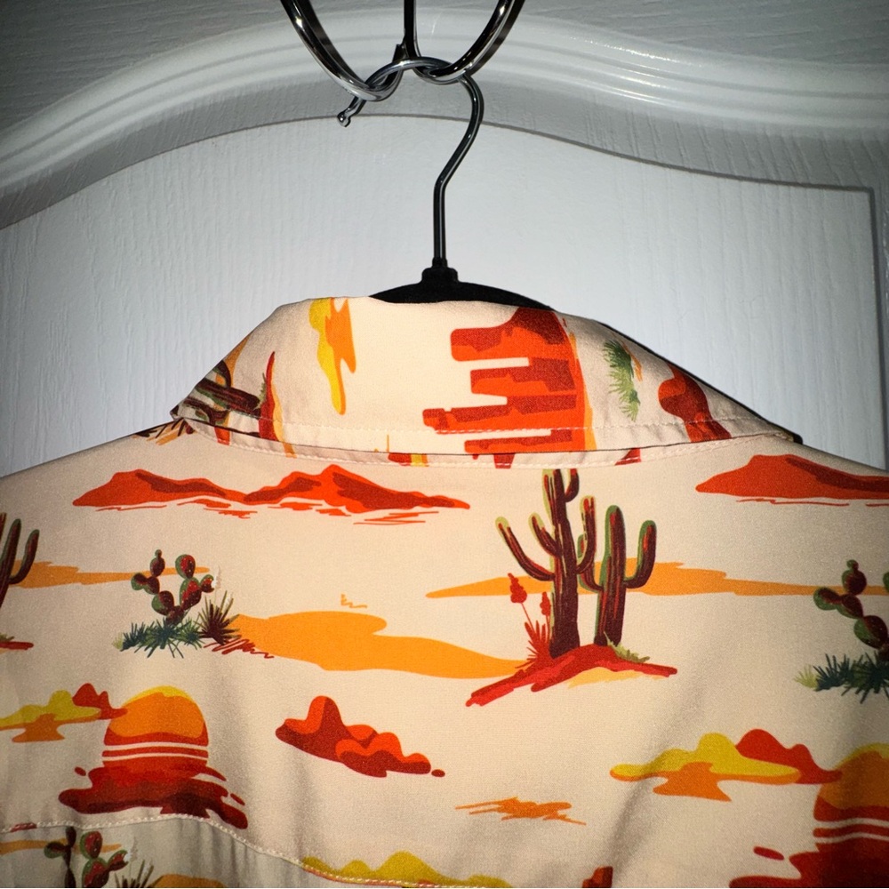 DIXXON Flannel Co. Men’s 4x Route 66 Desert Short-Sleeve Button-Up - like new - Picture 9 of 11